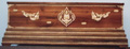 Wooden coffin 